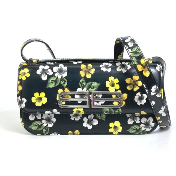 BALENCIAGA GOSSIP gossip flower bag shawl Crossbody Shoulder Bag - Picture 1 of 16